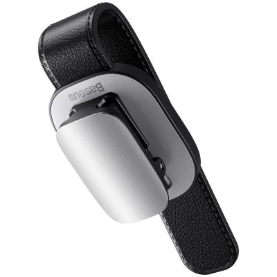 4. Baseus Car Holder Glasses Clip Silver (ACYJN-B0S)