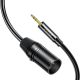 Orico AXKF mini jack 3.5 mm to XLR female audio cable 5 m - black
