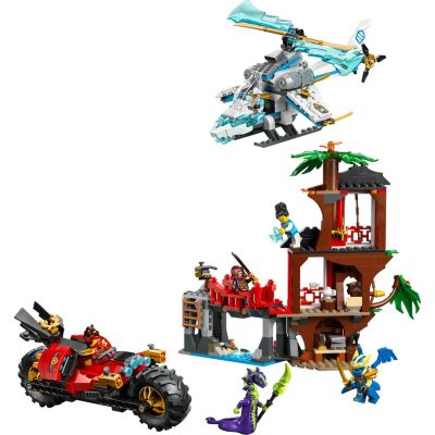 3. LEGO NINJAGO 71857 Ninja Vehicle Battle at the Tree House