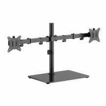 GEMBIRD DESK STAND FOR 2 MONITORS (ADJUSTABLE) 17”-32”, UP TO 9 KG