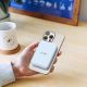 7. Tech-Protect LifeMag PB11 Powerbank with MagSafe 10000mAh 15W USB-C port - blue + USB-C cable