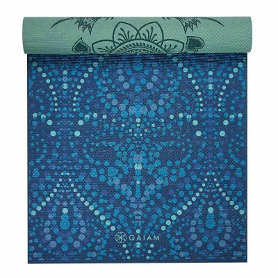 10. Mystic 6mm double-sided yoga mat GAIAM 62899