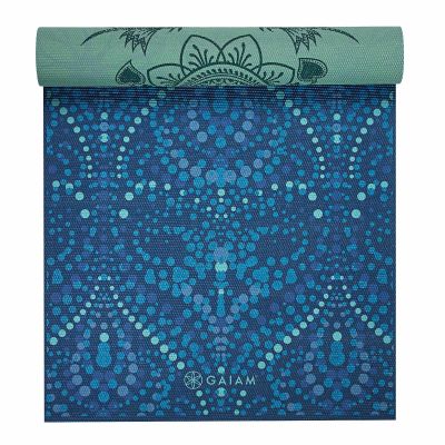 10. Mystic 6mm Double-Sided Yoga Mat GAIAM 62899