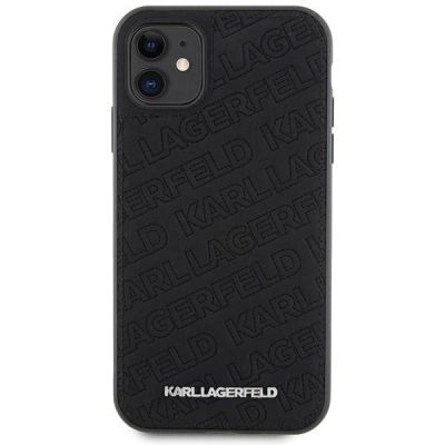 3. Karl Lagerfeld Quilted K Pattern case for iPhone 11 / Xr - black