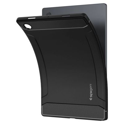 9. Spigen Rugged Armor Case for Samsung Galaxy Tab A8 10.5'' - Matte Black