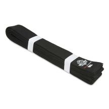 Karate kimono belt - black 260 cm