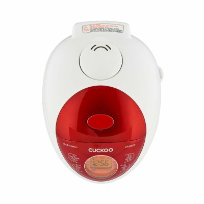 3. Cuckoo CR-0351F RED Rice Cooker 0.54L 425W Red and White