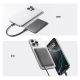 8. Baseus PicoGo AM41 Ultra-Slim 5000mAh 20W MagSafe Compatible Power Bank with Baseus Simple USB-C 60W 30cm Cable - Black