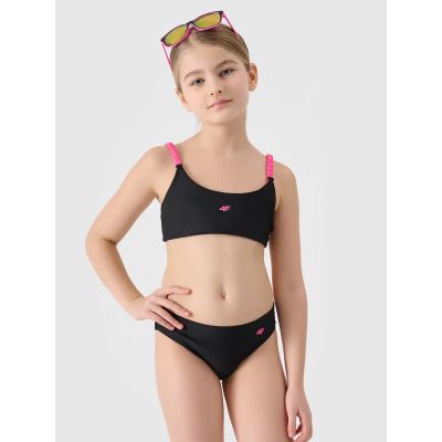 2. Girls' two-piece swimsuit 4F 4FJWSS25UBKSF045-20S