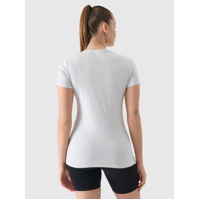 2. Women's cotton slim T-shirt 4F 4FWMM00TTSHF2255-27M