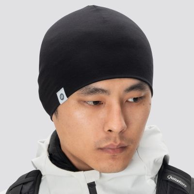 2. Rockbros YDM002 Tencel + Wool Hat, One Size, Black