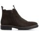 2. Men's brown insulated leather Chelsea boots Rieker 33180-28