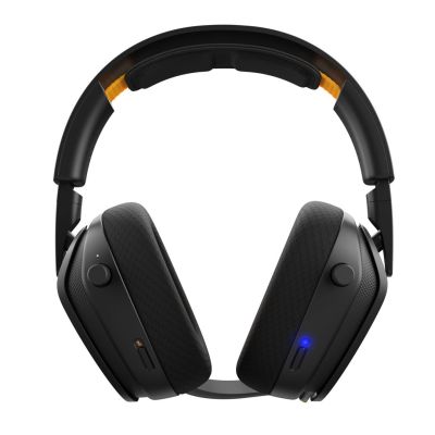 6. Glorious Gaming GHS Wireless InfinitePlay Headset Wireless Bluetooth Headband Charging Stand Black