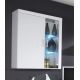 SAMBA hanging display cabinet (Unit 4) white/white gloss