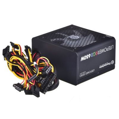 4. Thermaltake Litepower RGB PS-LTP-0650NHSANE-1 Power Supply (650W; Active; 120mm)
