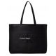 Calvin Klein CK Sculpted Tote Black Women's Shopper Bag - LZ04K3066G-UB1