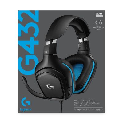 5. Logitech 981-000770 Headphones with Microphone (Black)