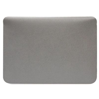 3. Karl Lagerfeld Saffiano Karl&Choupette case for a 16" laptop - silver