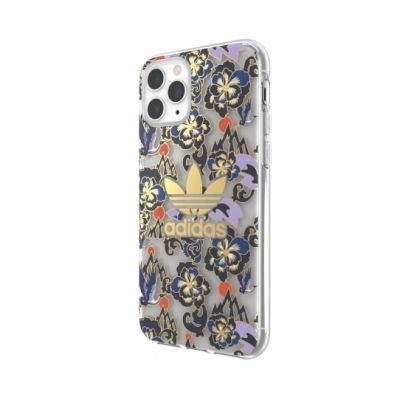 3. Adidas OR Clear Case CNY AOP iPhone 11 Pro złoty/gold