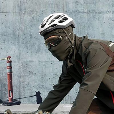 6. Rockbros LF7345BK sports balaclava insulated - black