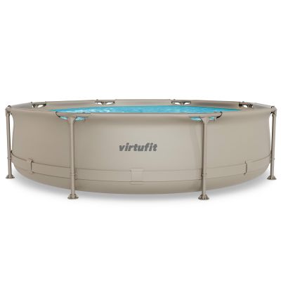 3. VIRTUFIT ROUND POOL 305 CM WITH FILTER PUMP BEIGE