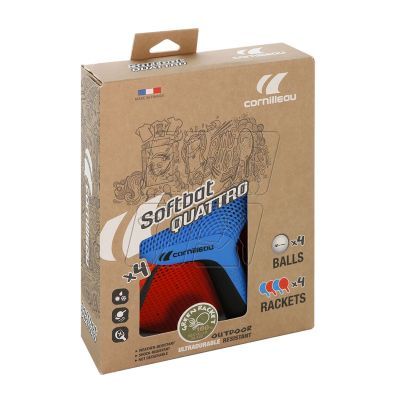 4. Cornilleau Softbat Quattro Kit 454754