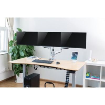 2. Monitor holder Logilink TIS 13"-32" 3TFT 2X4Gel. 1X1Joint silver Max. 7KG