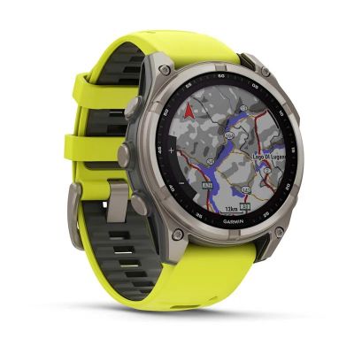 3. Garmin Fenix 8 Solar Sapphire Yellow Watch