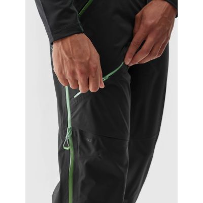 5. 4F Men's Ski Touring Pants 4FPRO Dermizax 20000 Membrane 4FAW23TFTRM373-21S Black