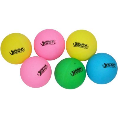 3. COLORFUL TABLE TENNIS BALLS 6 PCS BEST SPORTING