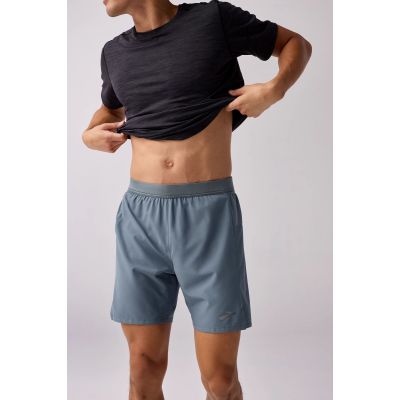 Men's Journey 7″ 2-in-1 Short Running Shorts Gray