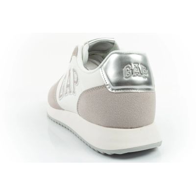 5. Gap women's sports shoes Nashville Arch Logo sneakers fashionable comfortable white beige