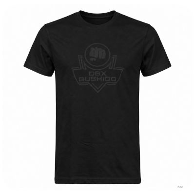 8. Men's T-shirt Black Cotton T-shirt DBX Bushido