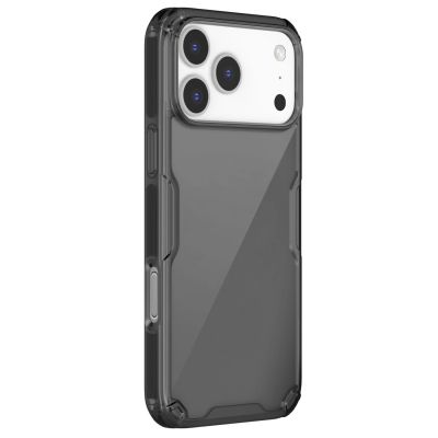 3. Nillkin Nature TPU Pro Case for iPhone 17 Pro Max - Translucent Black
