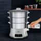 6. Tefal Convenient Series Deluxe VC502D 3-Basket Steamer, 900W Stainless Steel, White