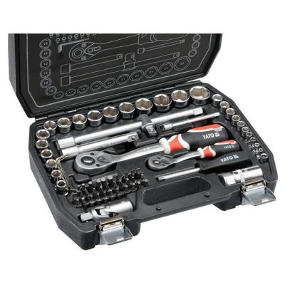 3. Set of wrenches 1/4""/1/2"" 72 pcs. YT-38782 YATO