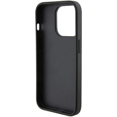 8. Ferrari Grip Stand Metal Logo case for iPhone 15 Pro Max - black