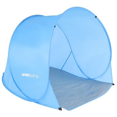 SELF-EXPLODING BEACH SCREEN TENT 145x105x100/75CM BLUE