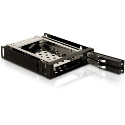 DeLOCK bay adapter for 2x 2.5-inch SATA drives