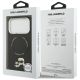 8. Karl Lagerfeld Karl & Choupette Pins MagSafe Case for iPhone 17 Pro - Black