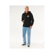 4. RIP CURL Wettie Passage Icon Zip Thru Men's Sweatshirt Black