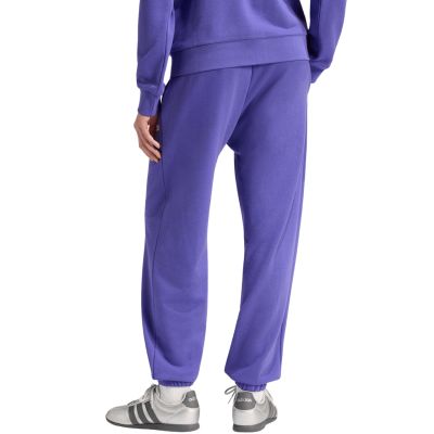 3. adidas Essentials Linear French Terry Cuffed Women's Pants Purple KF8363