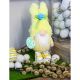 2. gnome bunny 25cm yellow in sneakers spring decoration