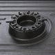 5. Grill grate for a gas camping stove with a CAST IRON burner function