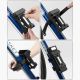 4. Rockbros LKXR2006 Folding Bike Lock with Key - Black