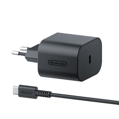 Nintendo 10015096 Portable Charger Portable Game Console Black AC Internal