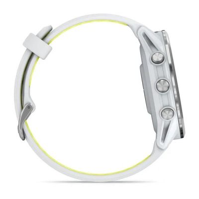 5. Garmin Forerunner 970 Whitestone/Amp Yellow Sports Watch