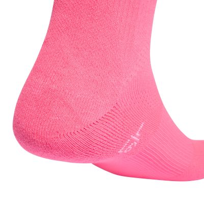 2. Adidas Football Crew Performance Socks Pink KE9885