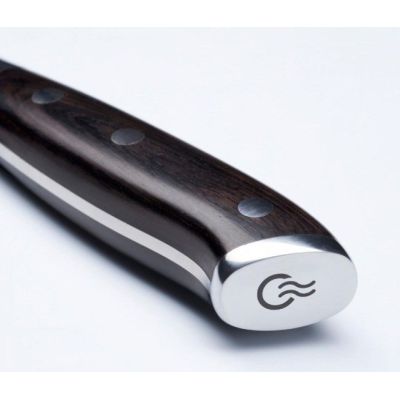 6. Cleaver Kohersen Elegance Ebony Wood cleaver 16.5 cm