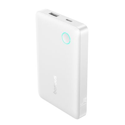 3. Baseus EnerFill FP11 10000mAh 15W Power Bank with White USB-C Cable 20V/3A 30cm - White